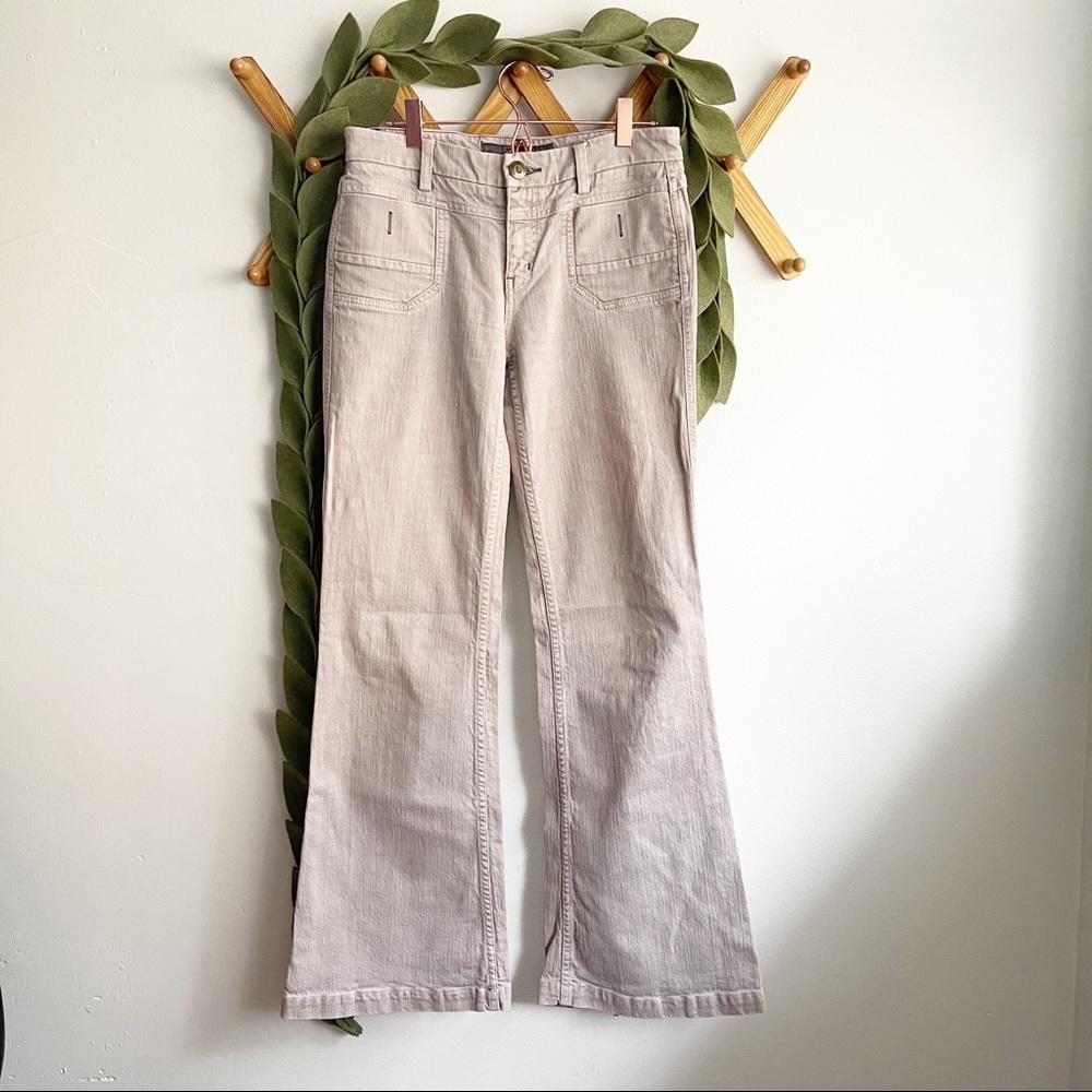 Level 99 Pink Flare Jeans
